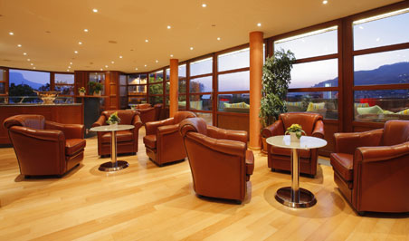 Rooftop lounge, Astra Hotel, Vevey Rooftop lounge, Astra Hotel, Vevey