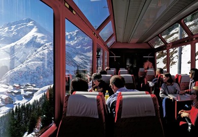 Glacier Express All Inclusive in Winter