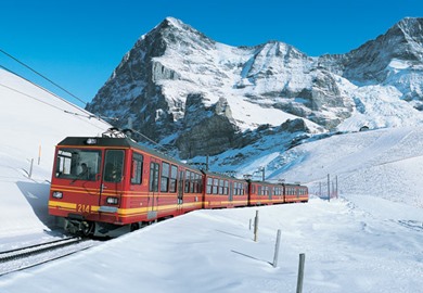 Interlaken & the Jungfrau Express in Winter
