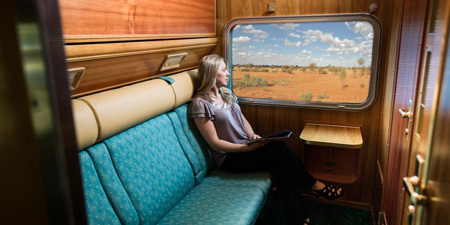 The Ghan Gold Service Cabin