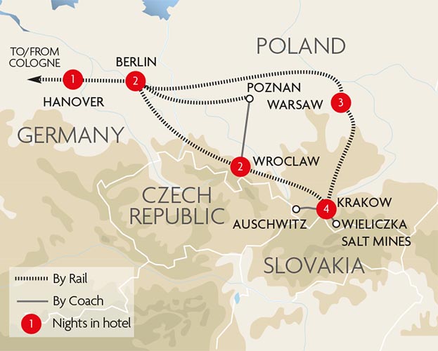 Poland Train Holidays & Rail Tours Great Rail Journeys