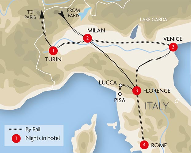 A Grand Tour of Italy Tour Great Rail Journeys