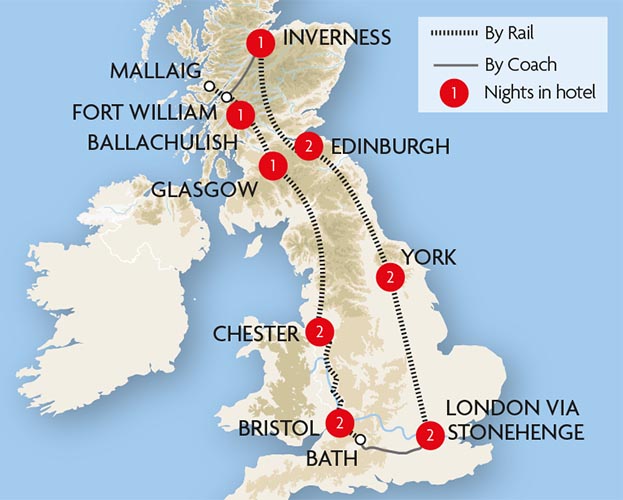 Scotland Train Holidays & Rail Tours Great Rail Journeys