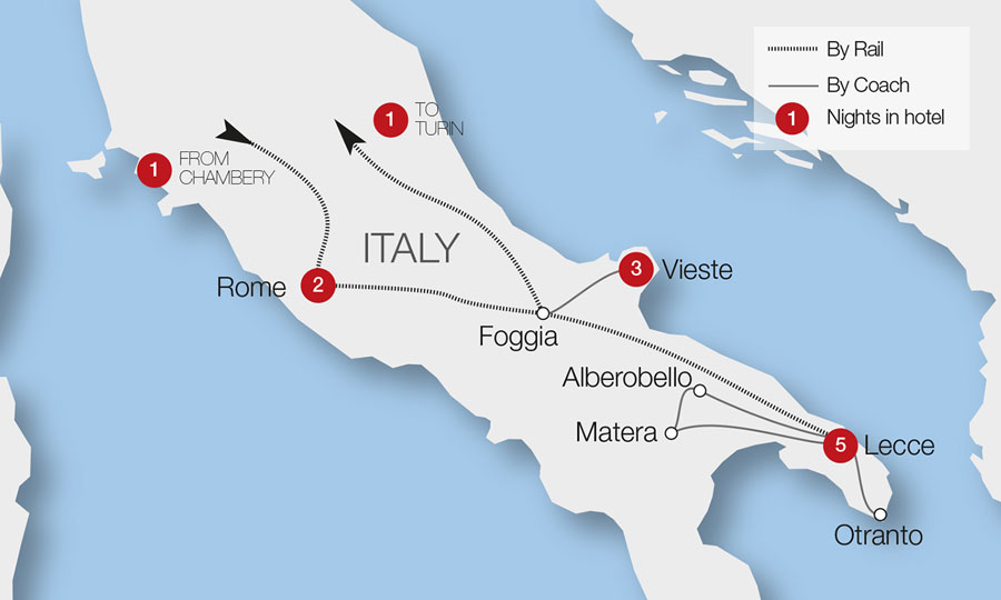 Puglia And Basilicata Tour Great Rail Journeys
