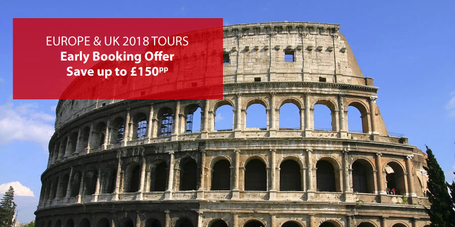 Europe and UK 2018 tours offer