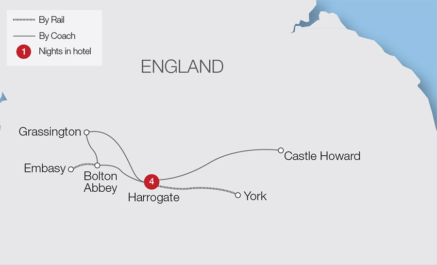 Yorkshire Christmas Markets Tour Great Rail Journeys