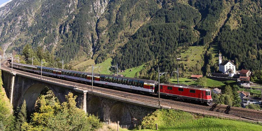 The Gotthard Panorama Express