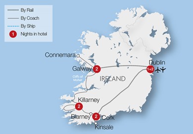 The Emerald Isle Tour  Great Rail Journeys
