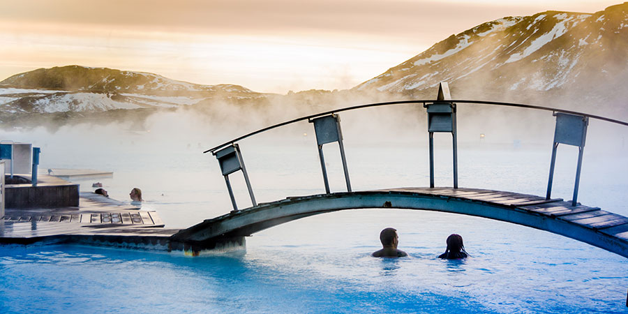Thermal pool Iceland
