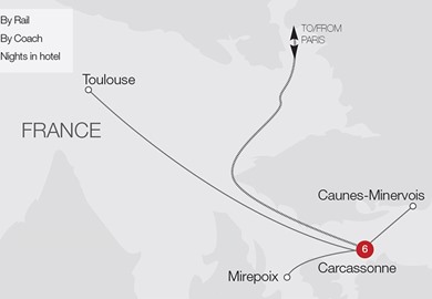 Carcassonne & The Canal du Midi Tour | Great Rail Journeys