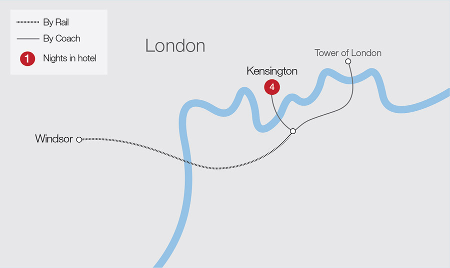 London & The Royal Windsor Steam Express Rail Tour Great Rail Journeys