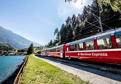 Classic Glacier Express and Bernina Express Rail Journey