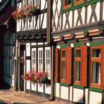Half-timbered houses in Wernigerode