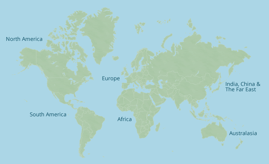 World Rail Map