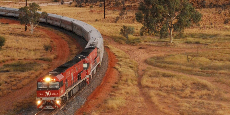 The Ghan train Australia