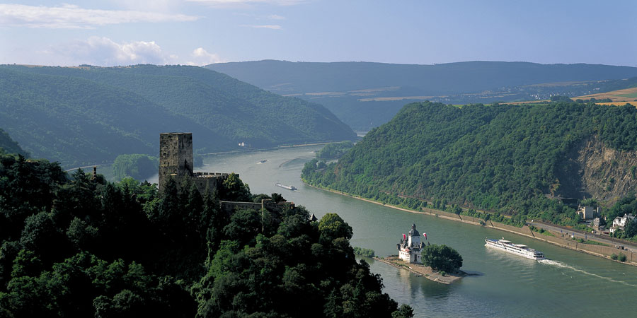 Rhine Gorge sailing