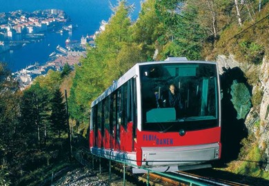 Fløibanen Funicular