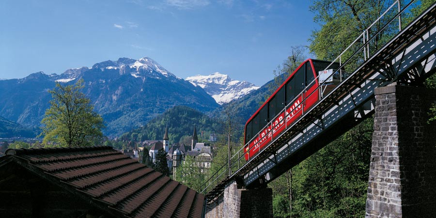 Harder Kulm Funicular - Rail Tours | Great Rail Journeys