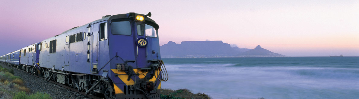 The Blue Train and Table Mountain The Blue Train and Table Mountain