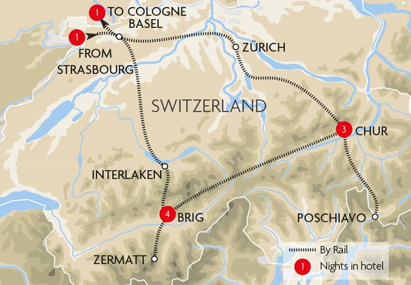 Glacier Express Great Rail Journeys
