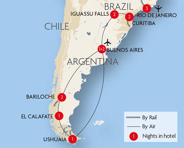 Argentina Train Holidays & Rail Tours Great Rail Journeys