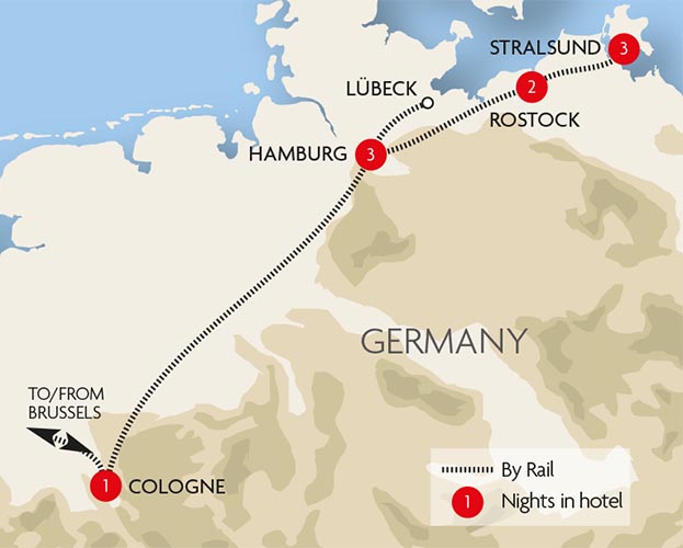 Rostock Train Holidays & Rail Tours Great Rail Journeys