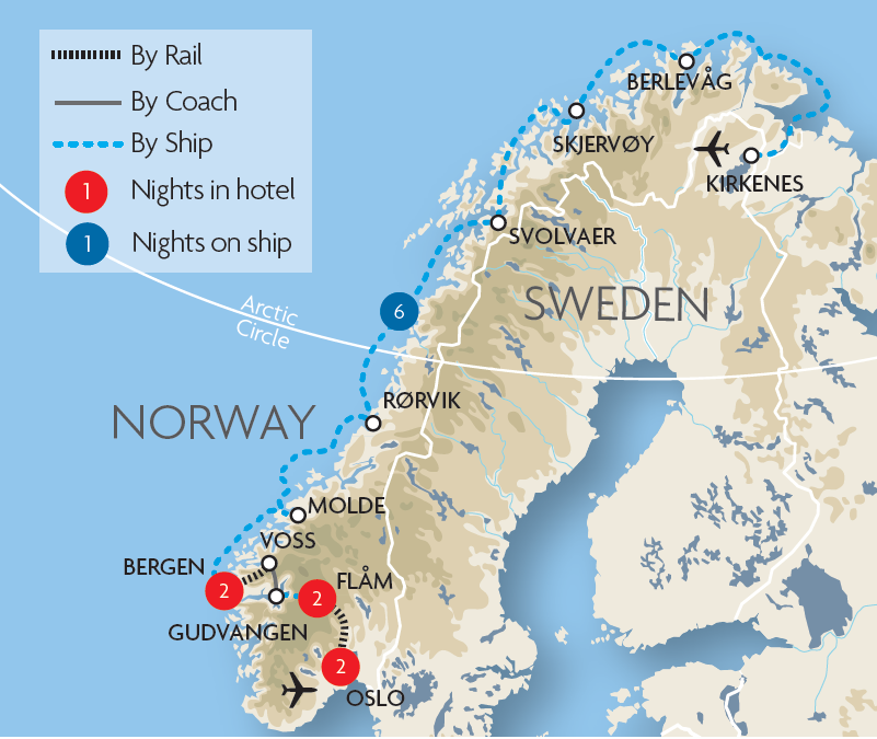 Dovre Railway Rail Tours Great Rail Journeys