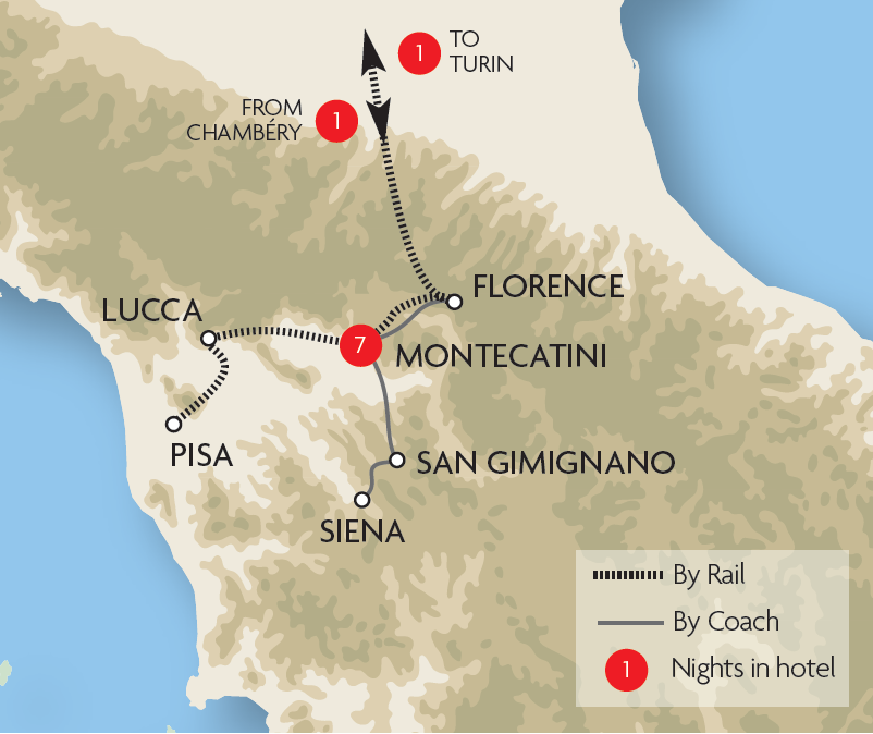 Italy Train Holidays & Rail Tours Great Rail Journeys