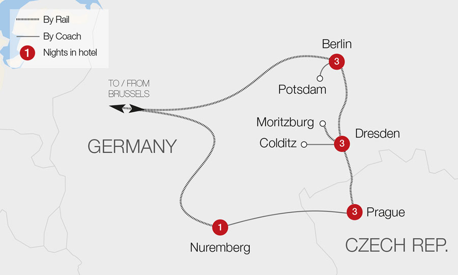 Berlin, Dresden & Prague Tour Great Rail Journeys