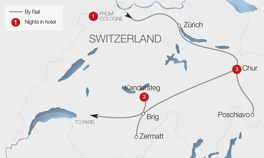 Traditional Glacier Express Tour Great Rail Journeys