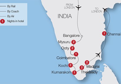 tour map
