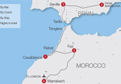 tour map