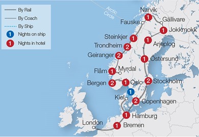 tour map