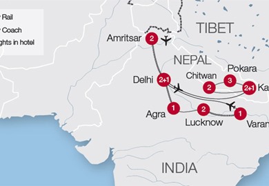 tour map