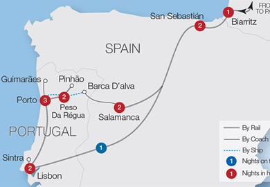 tour map