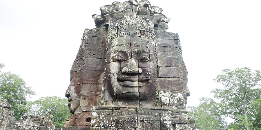 Smiling Buddha Angkor Thom