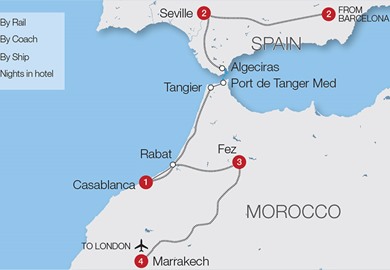 tour map