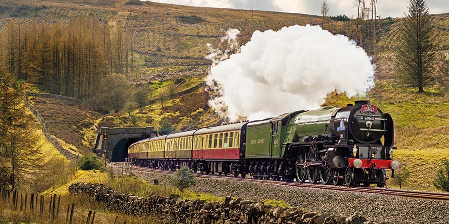 steam train tour uk