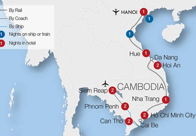 tour map