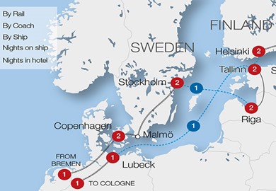 tour map
