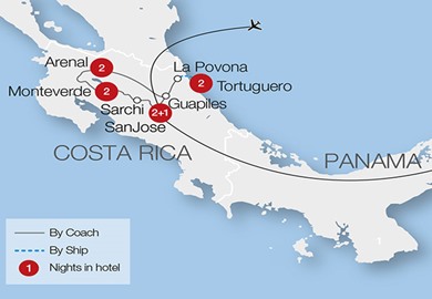 tour map
