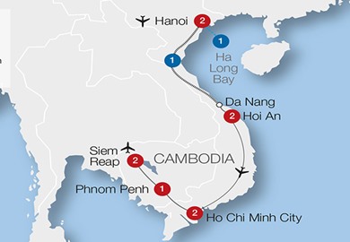 tour map