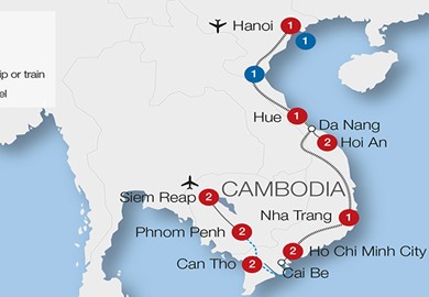 tour map