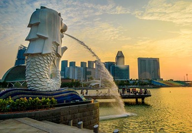 Merlion Fountain