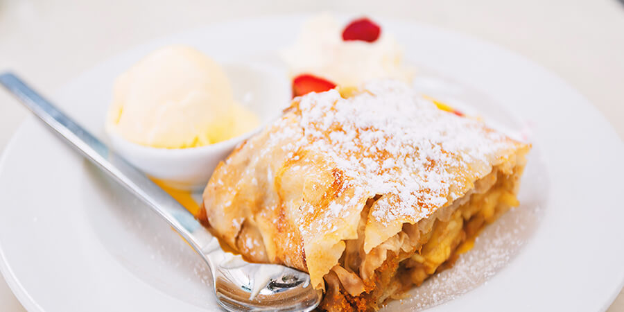 Viennese Apple strudel