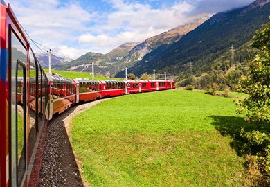 Glacier Express & St Moritz