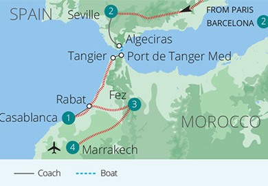 tour map