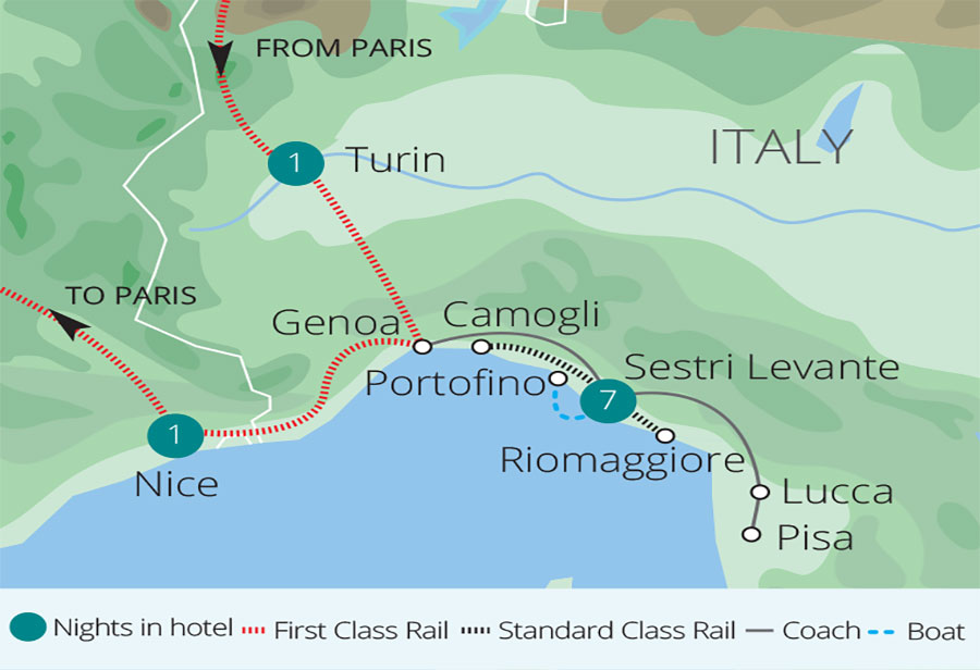 Tour The Italian Riviera Great - Grj Rps The Italian Riviera