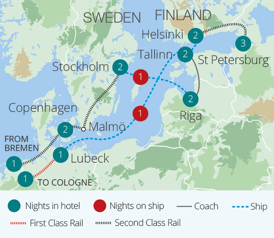 tour map