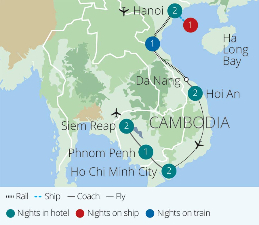 tour map